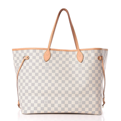 Louis Vuitton Damier Azur Neo Neverfull GM Rose Ballerine 3 of 18