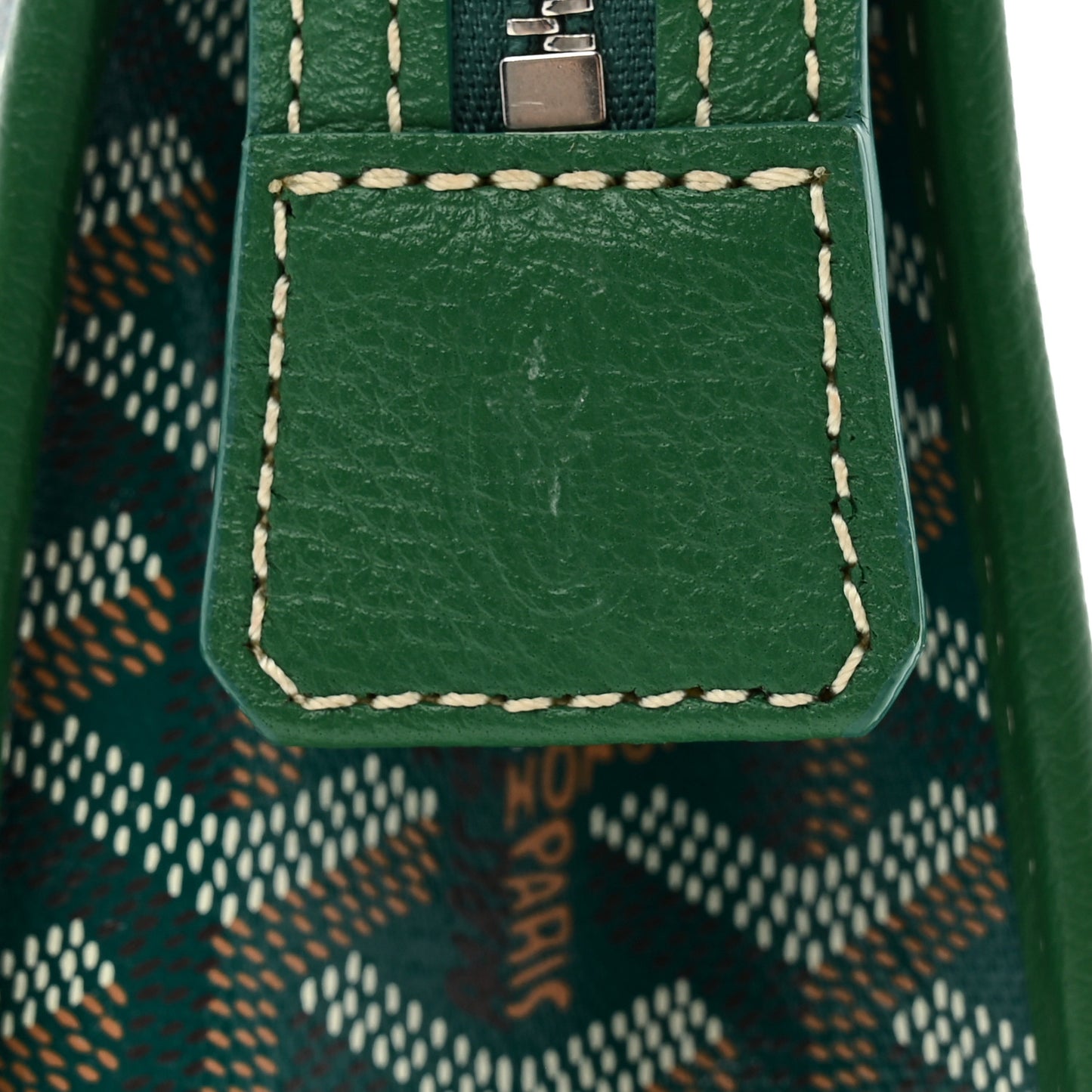 Goyardine Jouvence Toiletry Pouch MM Green