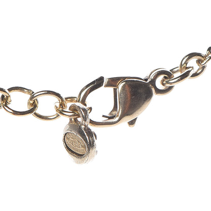 Chanel Crystal Baguette CC Necklace Gold 5 of 6