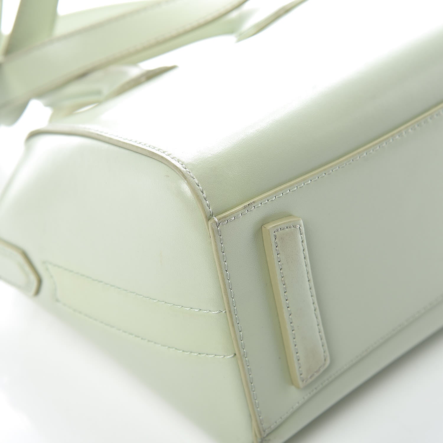 Givenchy Shiny Lord Calfskin Mini Antigona Aqua Green 14 of 24