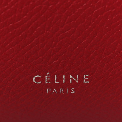 Celine Baby Grained Calfskin Micro Belt Bag Coquelicot 6 of 11