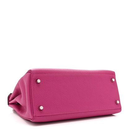 Hermes Togo Kelly Retourne 28 Rose Pourpre 4 of 10