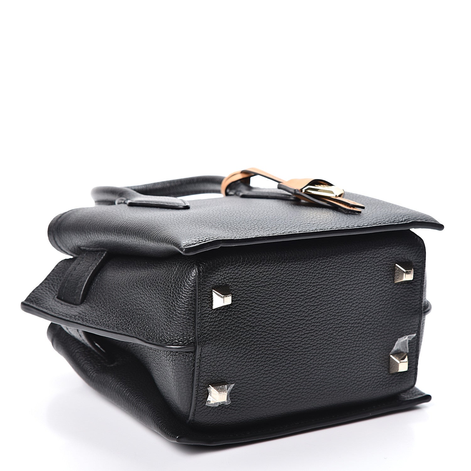 MCM Grained Calfskin Mini Neo Milla Tote Black 3 of 7