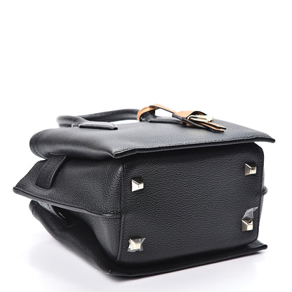 MCM Grained Calfskin Mini Neo Milla Tote Black 3 of 7