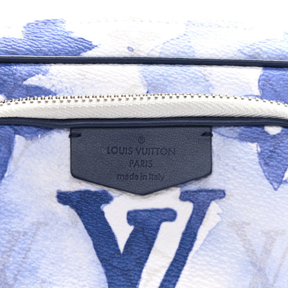 Louis Vuitton Monogram Watercolor Outdoor Pouch Blue 6 of 8