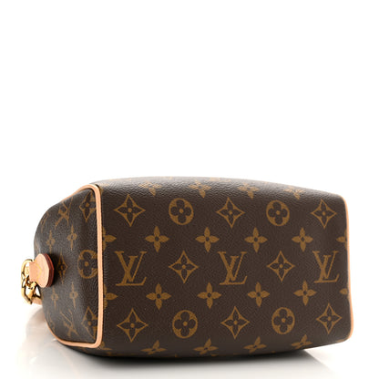 Louis Vuitton Monogram Speedy Bandouliere 20 Black 4 of 9