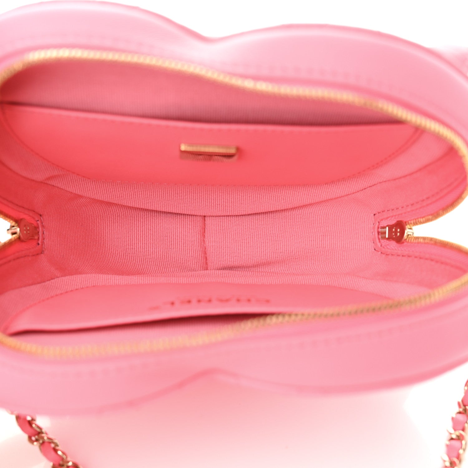 Chanel Lambskin Quilted CC In Love Heart Bag Pink 5 of 10