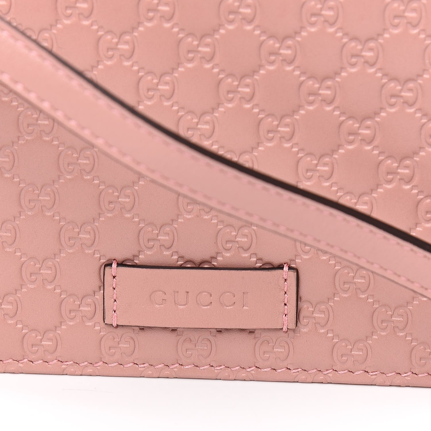 Gucci Microguccissima Crossbody Wallet Soft Pink 9 of 10