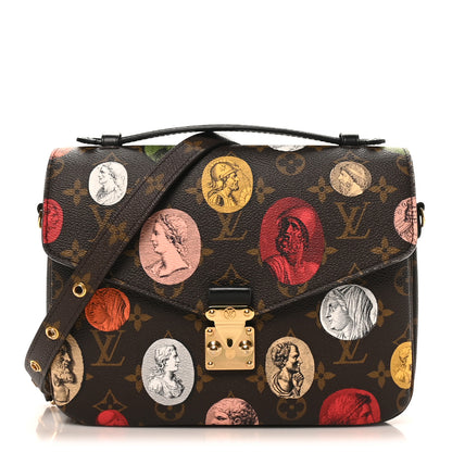 Louis Vuitton X FORNASETTI Monogram Cameo Pochette Metis 1 of 9