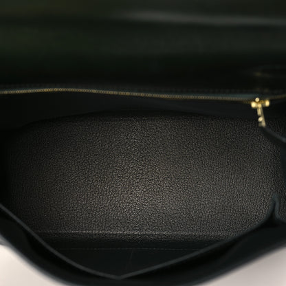 Hermes Box Kelly Retourne 28 Vert Fonce 5 of 9