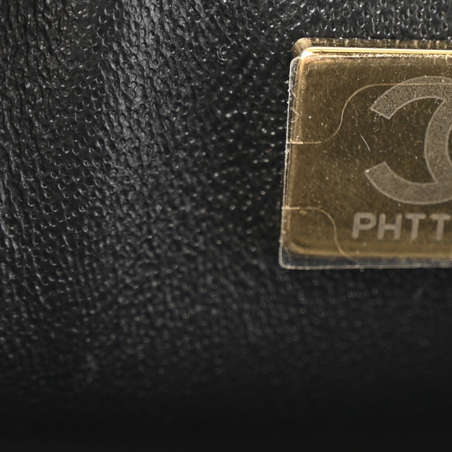 Lambskin Quilted Mini Rectangular Flap Black