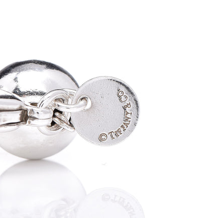 Tiffany Sterling Silver 10mm HardWear Ball Bracelet 5 of 6