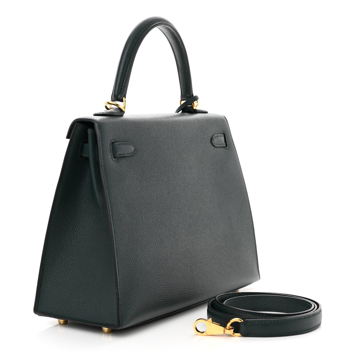 Hermes Epsom Kelly Sellier 25 Vert Cypress 3 of 14