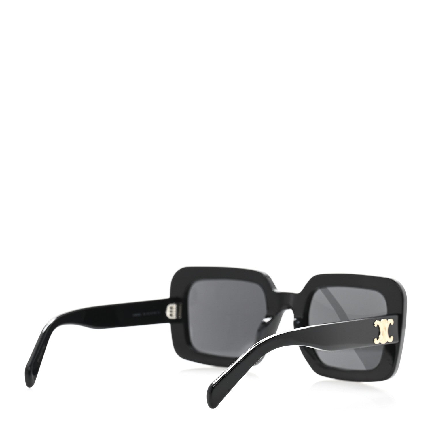 Celine Acetate Triomphe 01 Sunglasses CL 40304U Black 4 of 8