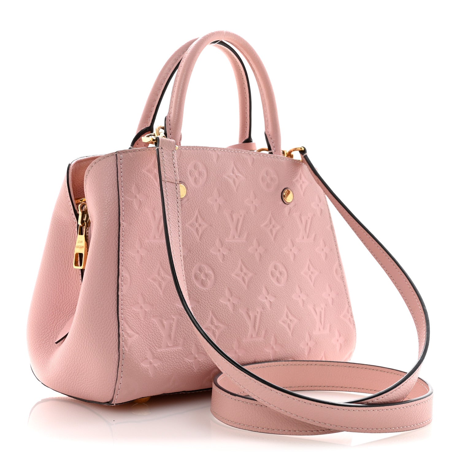 Louis Vuitton Empreinte Montaigne BB Rose Poudre 3 of 16
