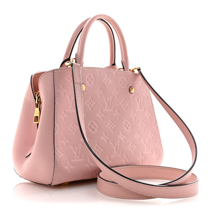 Louis Vuitton Empreinte Montaigne BB Rose Poudre 3 of 16