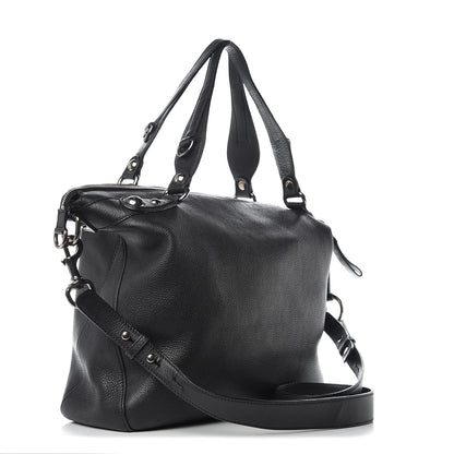 Gucci Calfskin Large Icon Bit Hobo Black 3 of 12