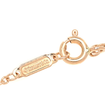 Tiffany 18K Rose Gold T Double Chain Bracelet 3 of 5