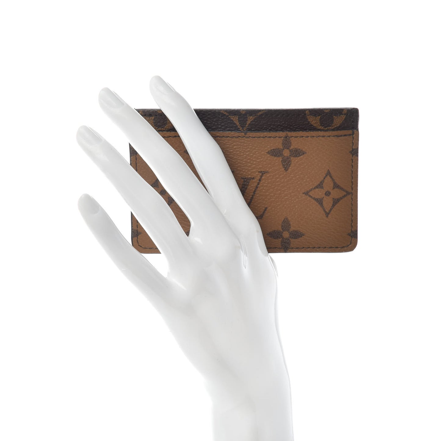 Reverse Monogram Card Holder
