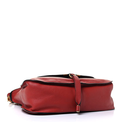 Chloe Calfskin Medium Marcie Satchel Holly Berry 3 of 4