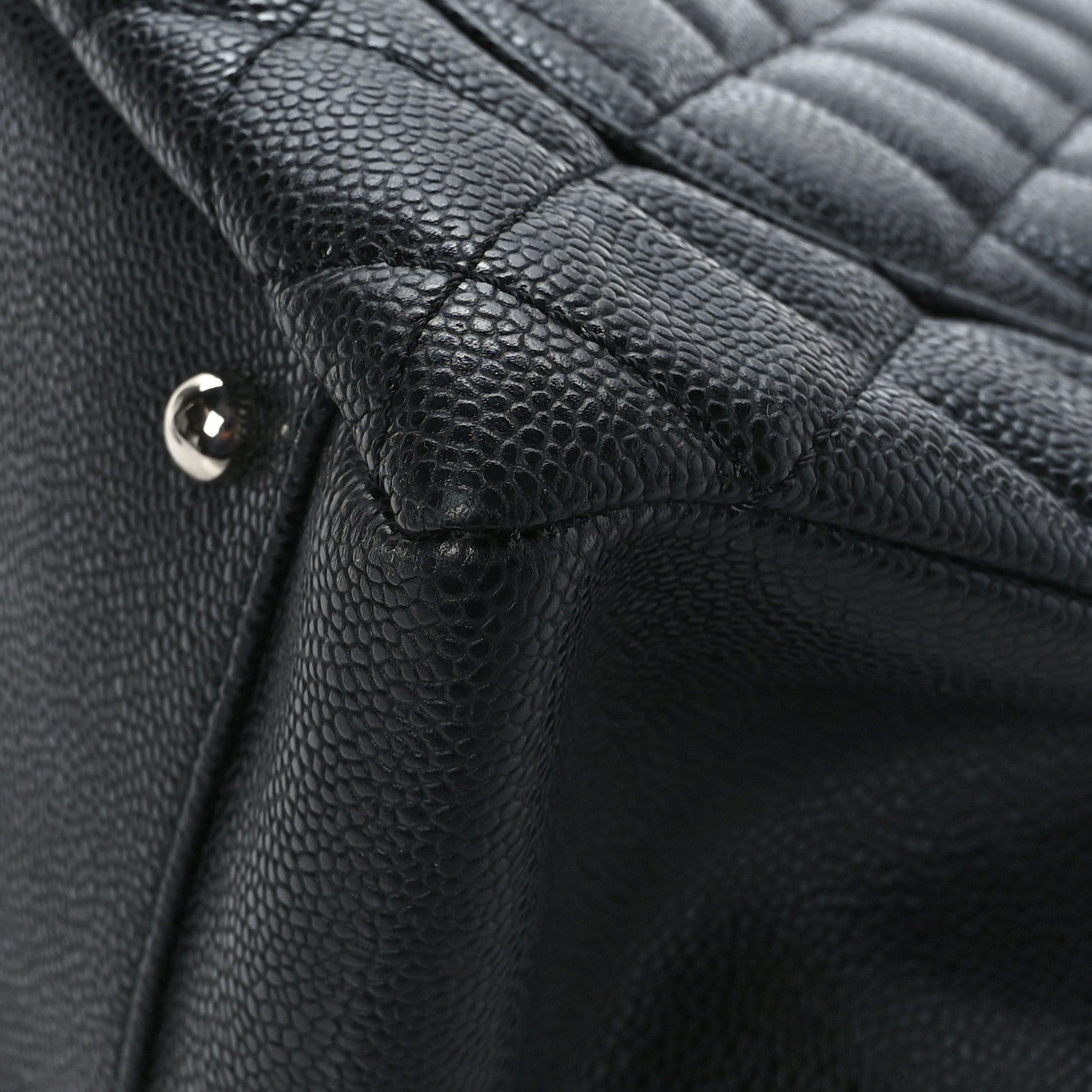 Chanel Caviar Quilted XL Grand Shopping Tote GST Black 12 of 12