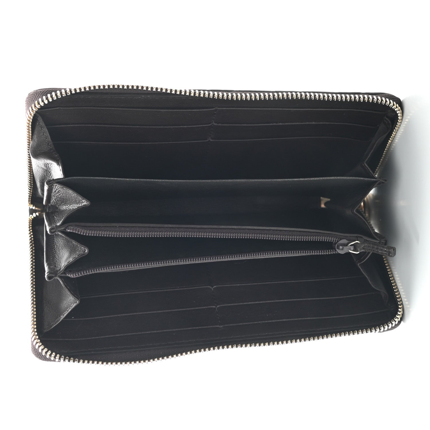 Gucci Guccissima GG Pierce Zip Around Wallet Dark Brown 5 of 7