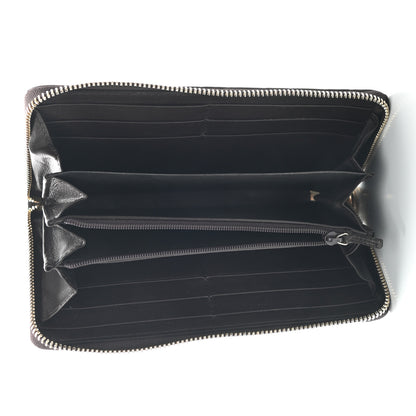 Gucci Guccissima GG Pierce Zip Around Wallet Dark Brown 5 of 7