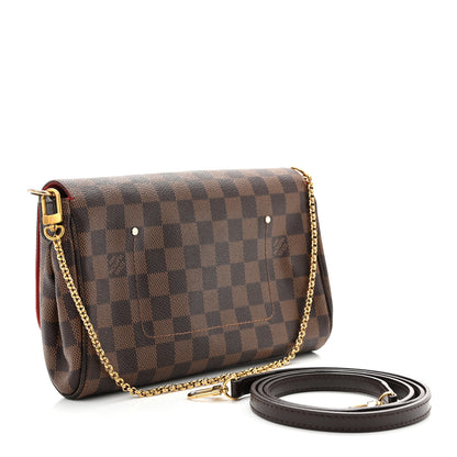 Louis Vuitton Damier Ebene Favorite MM 3 of 11
