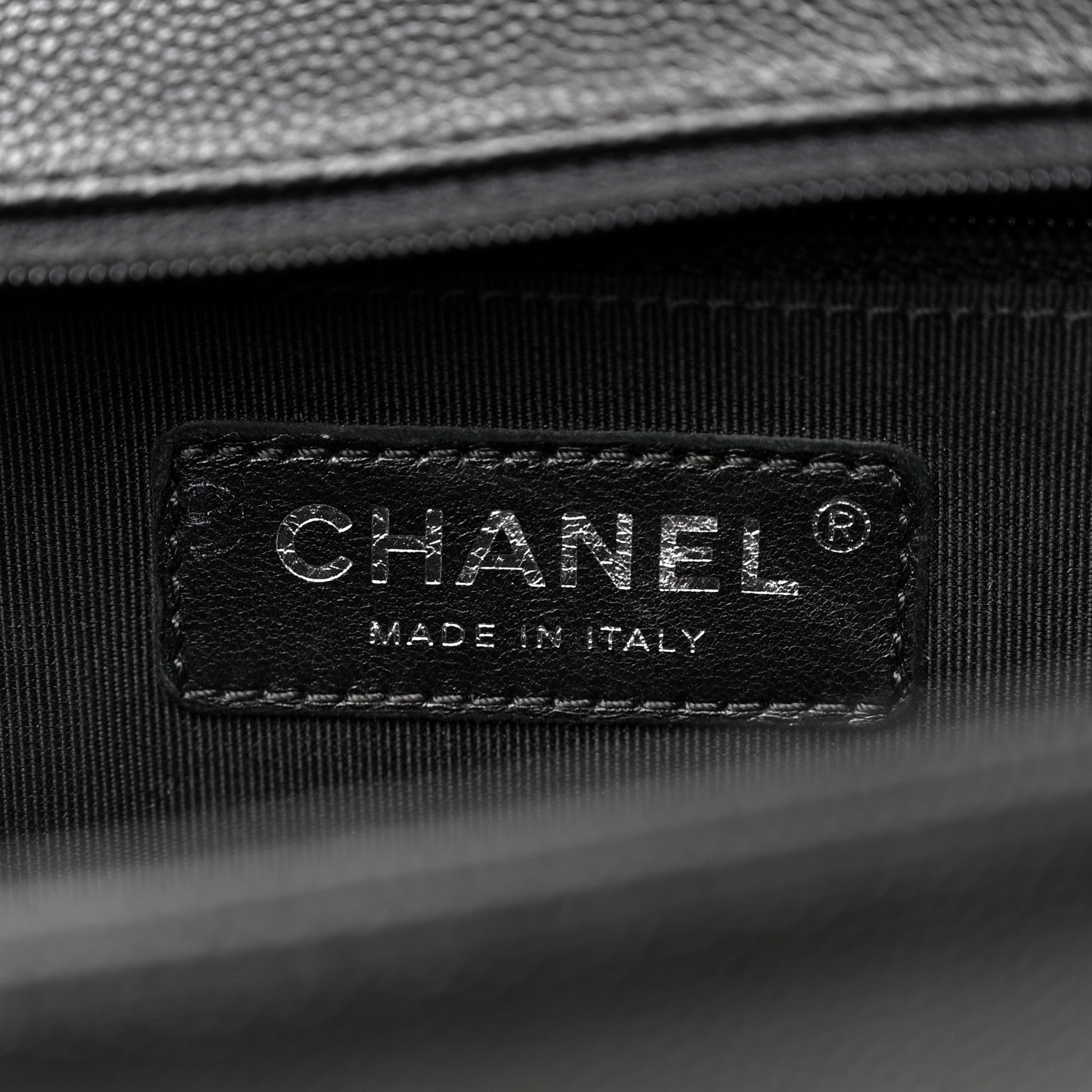 Chanel Caviar Quilted New Medium Boy Flap Black 6 of 12