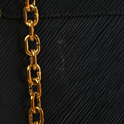 Louis Vuitton Epi Twist Shoulder Bag MM Black 10 of 10