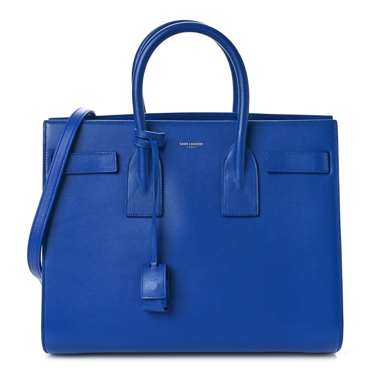 Saint Laurent Calfskin Small Sac De Jour Outremer 1 of 8
