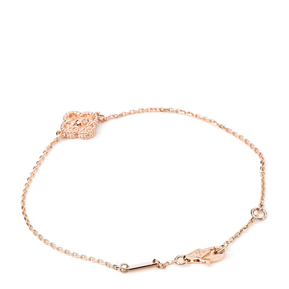 Van Cleef & Arpels 18K Rose Gold Sweet Alhambra Bracelet 3 of 6