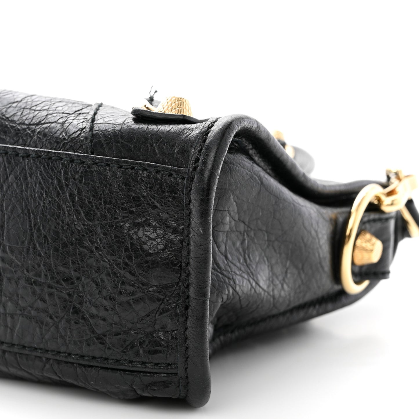 Agneau Giant 12 Gold Hardware Mini City Black