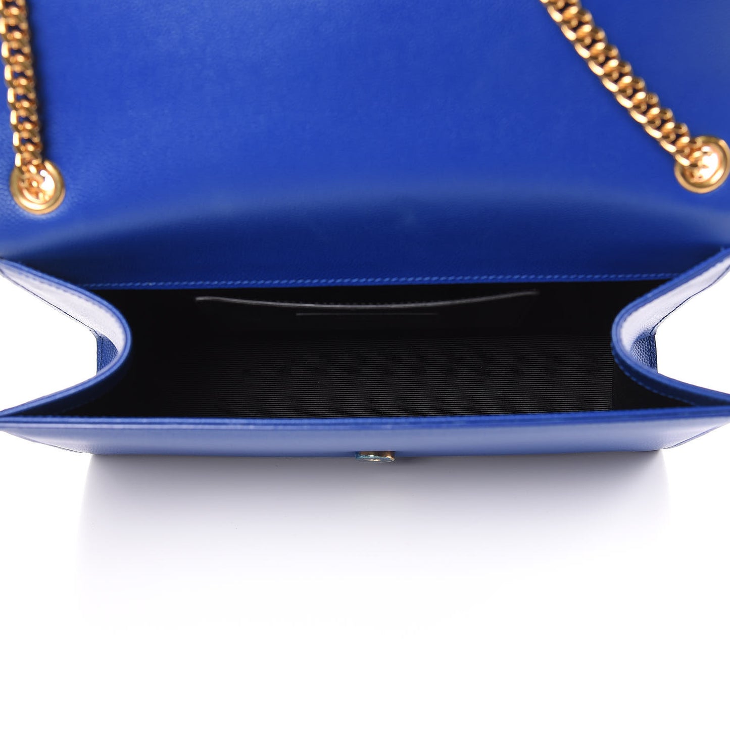 Grain De Poudre Medium Classic Monogram Kate Satchel Flash Blue