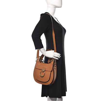 Chloe Calfskin Medium Tess Hobo Autumnal Brown 2 of 9