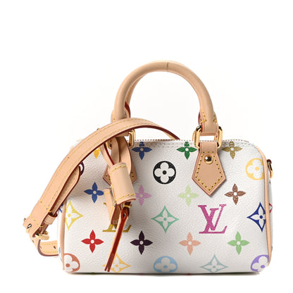 Louis Vuitton LV X TM Monogram Multicolor Nano Speedy White 1 of 9