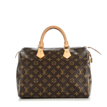 Louis Vuitton Monogram Speedy 30 1 of 8