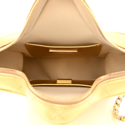 Chanel Metallic Lambskin Quilted Walk Of Fame Star Bag Gold 5 of 11