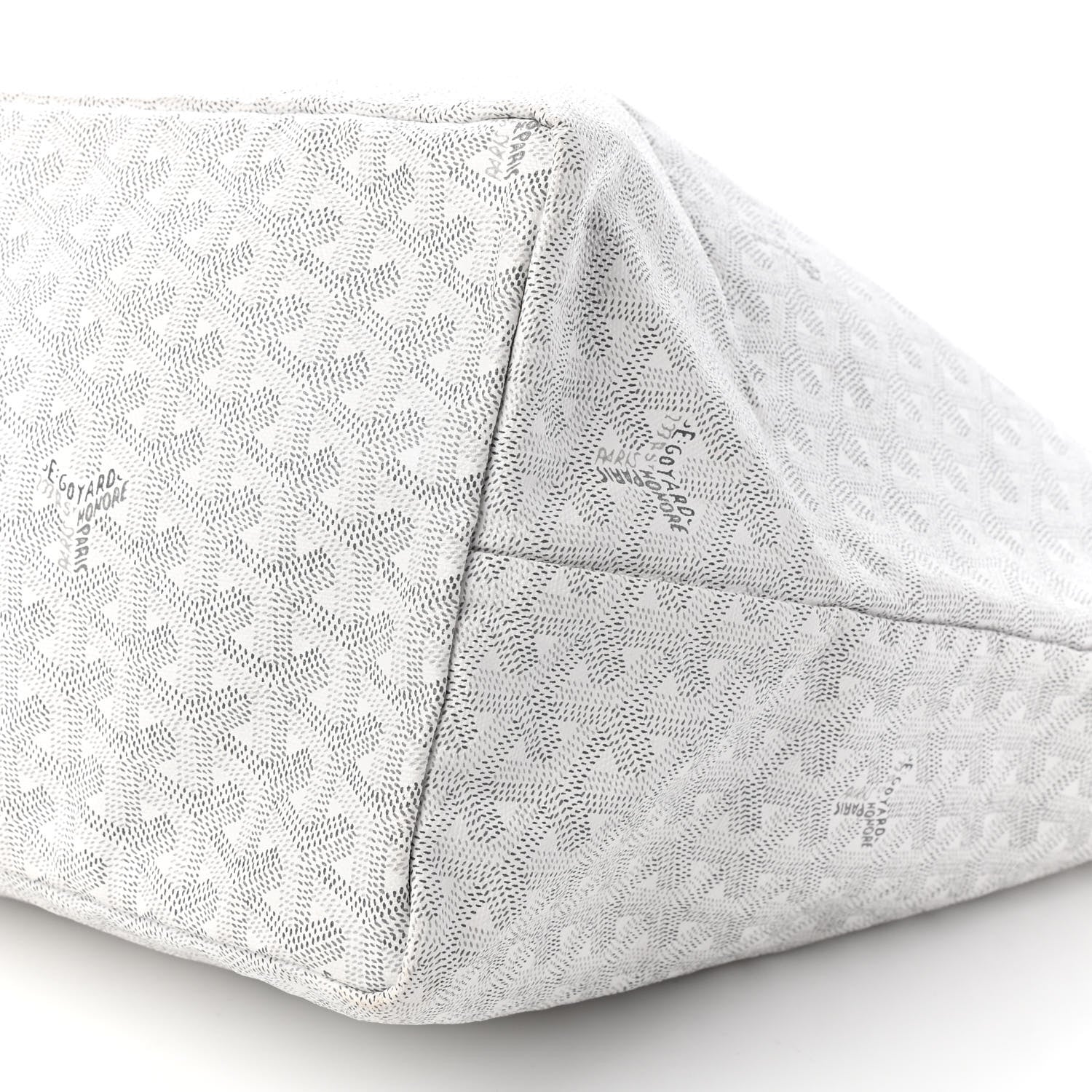 Goyard Goyardine Saint Louis GM White 8 of 8