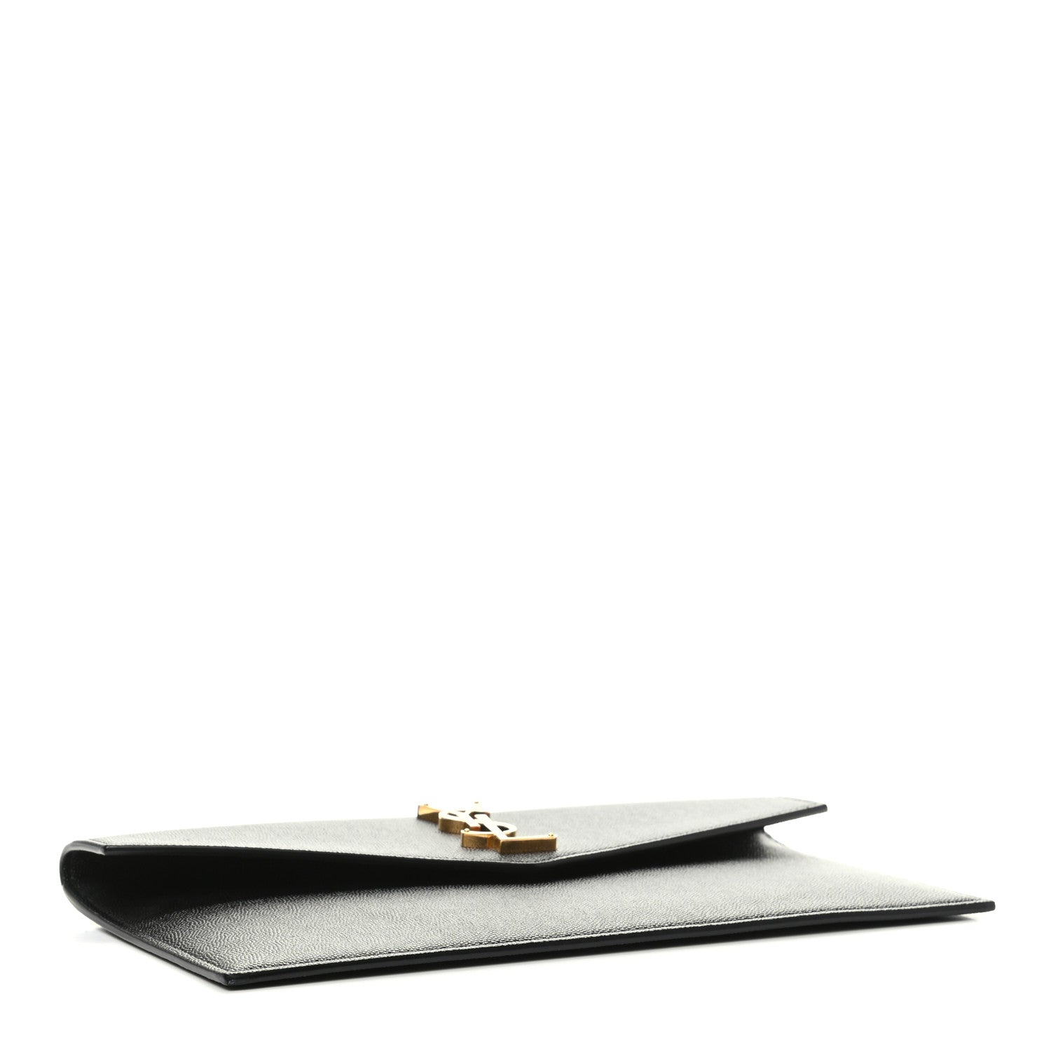 Saint Laurent Grain De Poudre Uptown Pouch Black 4 of 8