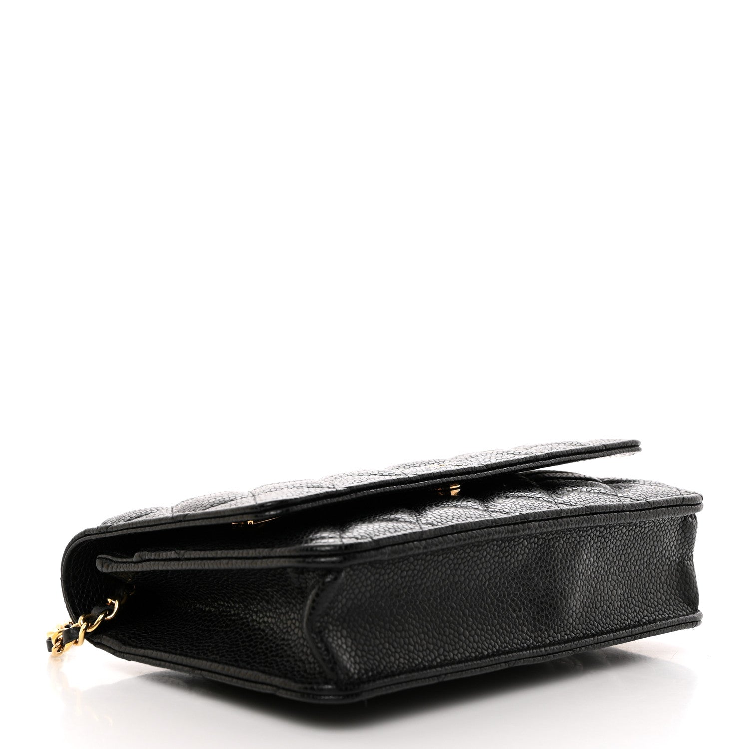 Chanel Caviar Quilted Wallet on Chain WOC Black 4 of 11