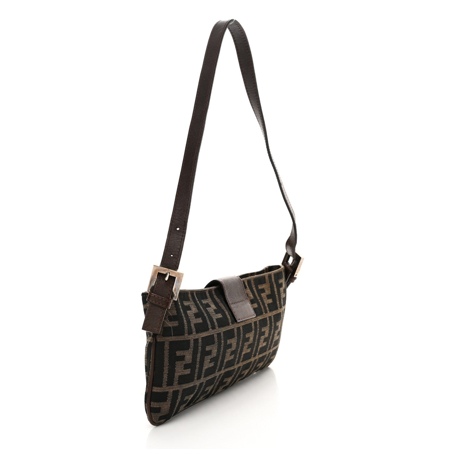 Fendi Zucca Shoulder Bag Tobacco 3 of 16