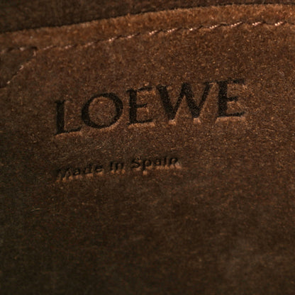 Loewe Grained Calfskin Small Gate Crossbody Bag Varsity Pecan 6 of 11