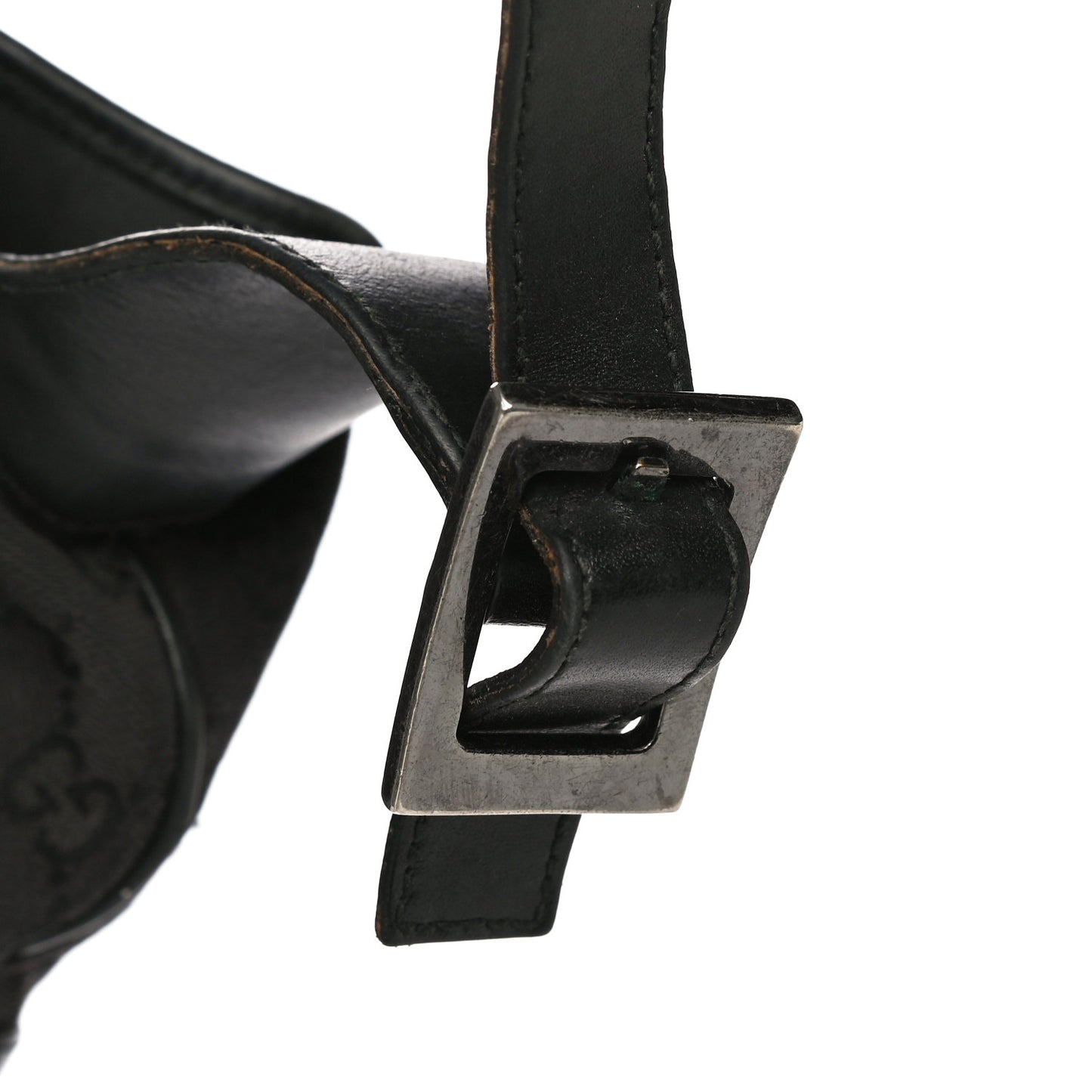 Monogram Small Jackie O Hobo Black