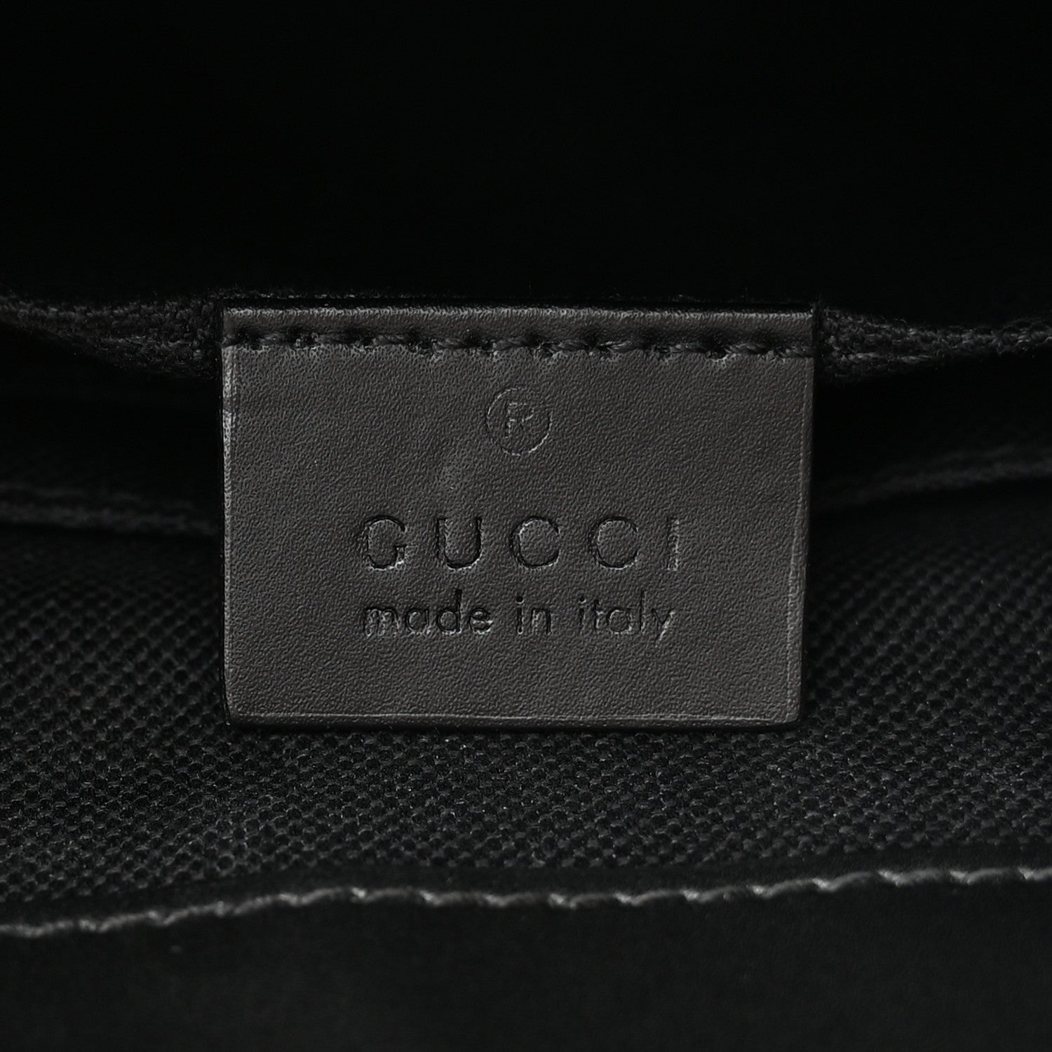 Gucci GG Supreme Monogram Web Small Flat Messenger Bag Black Grey 6 of 12