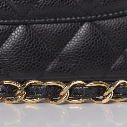 Chanel Caviar Quilted Jumbo Double Flap Black 14 of 16