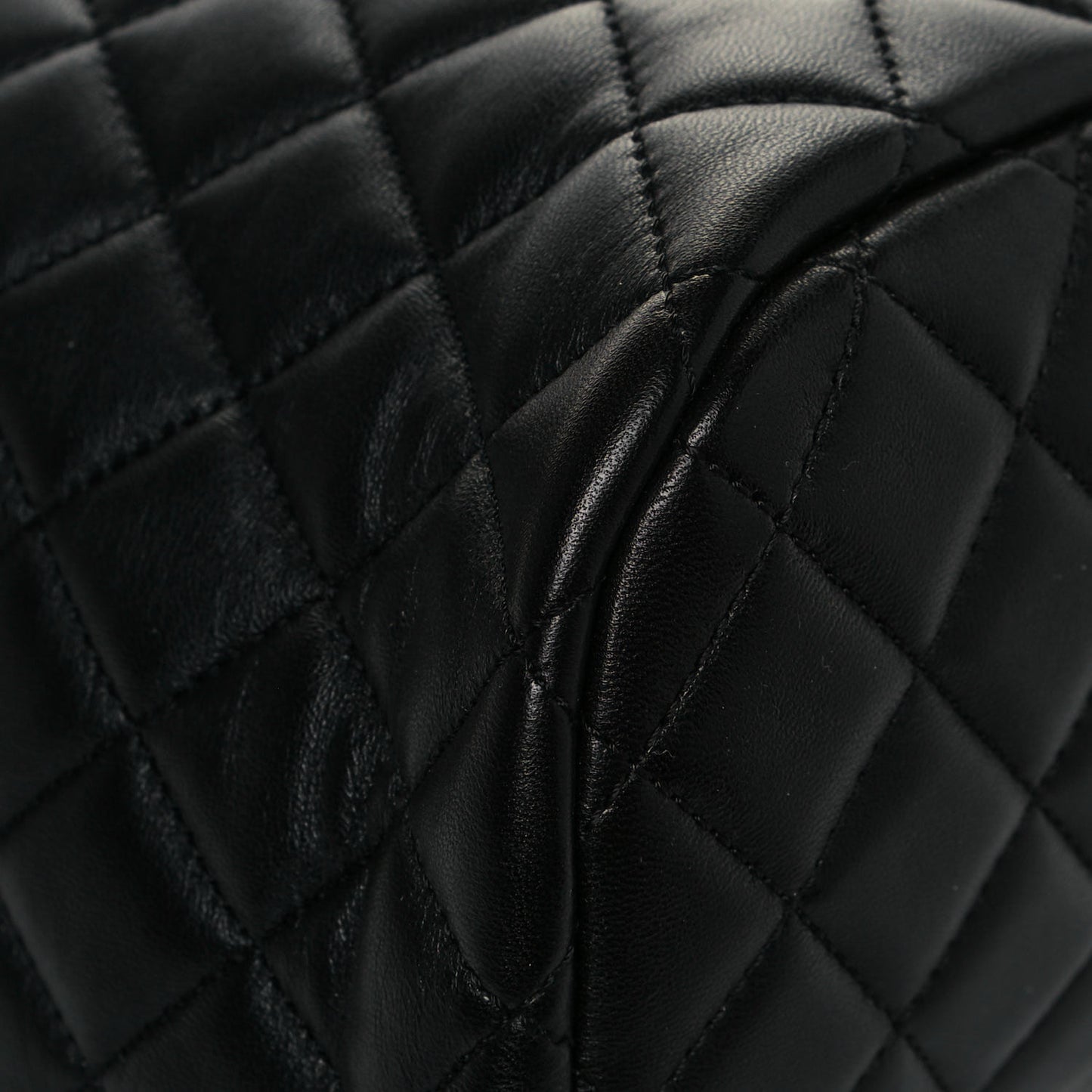 Calfskin Quilted Mini Urban Spirit Backpack Black