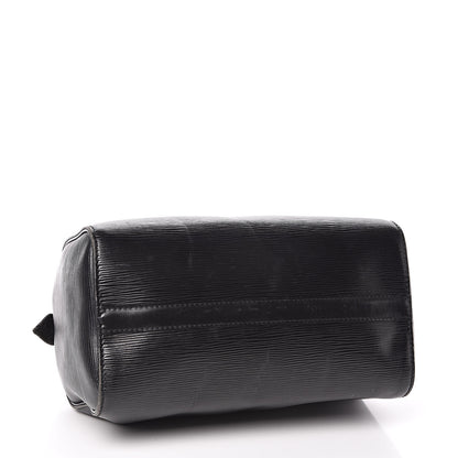 Louis Vuitton Epi Speedy 25 Black 4 of 15