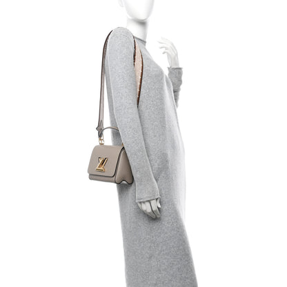 Louis Vuitton Epi Twist Top Handle Shoulder Bag PM Griege 2 of 10
