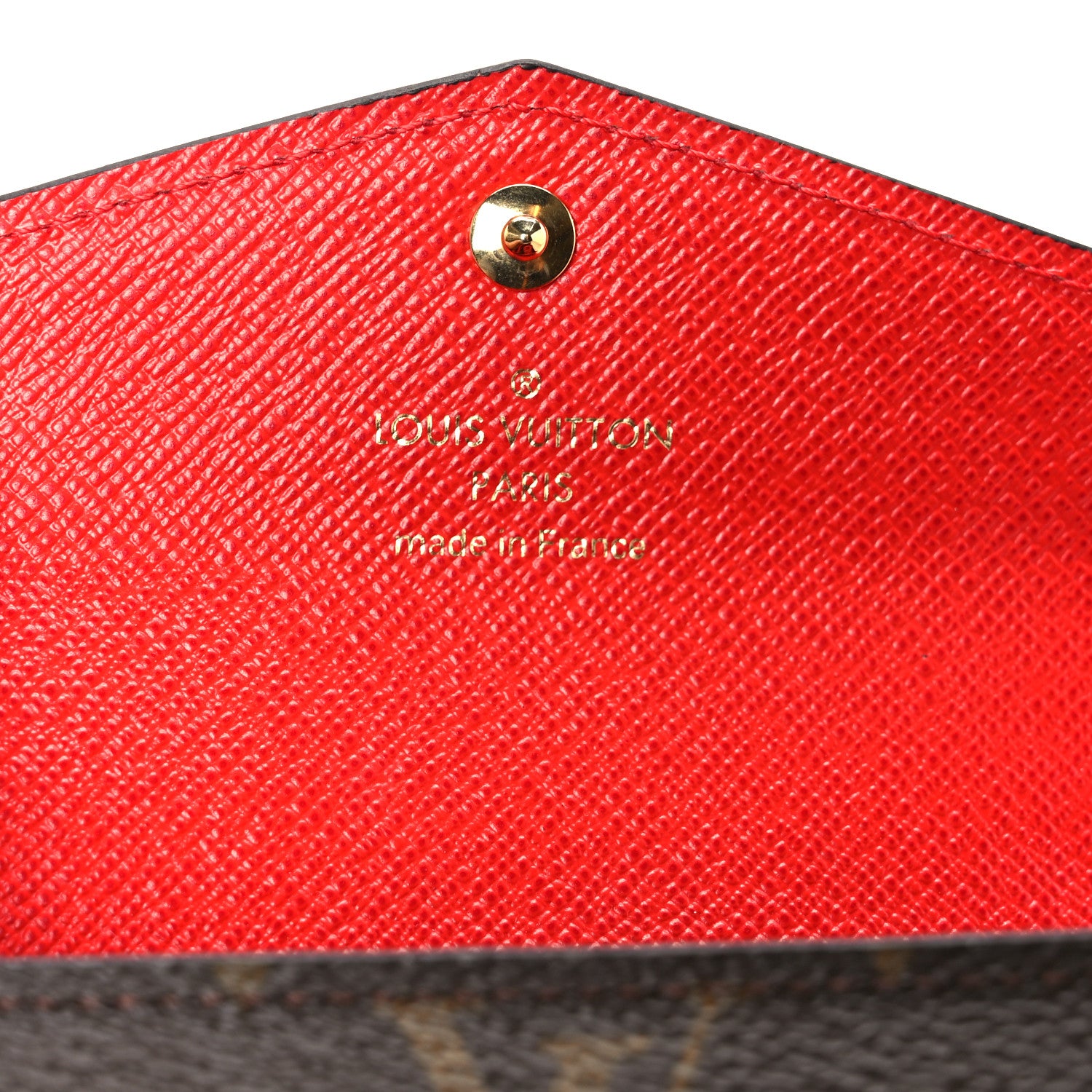 Louis Vuitton Monogram Sarah Multicartes Coquelicot 6 of 8